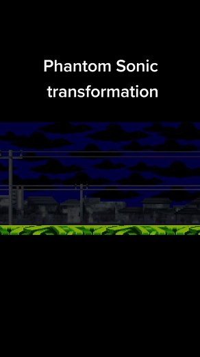 Sonic's new form! #spriteanimation #sonicspriteanimation #sonicthehedgehog #infinite #phantomsonic