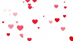 Download Motion Red Heart on white background for free