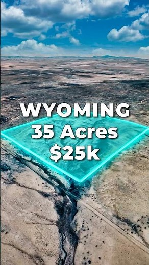 35 Acres of WYOMING LAND for SALE for $25k • LANDIO