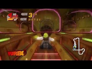 [Xbox 360] Madagascar Kartz - Championship: Fabulous Freak 100CC - Shrek