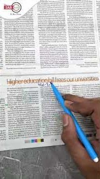NEWS PAPER ANALYSIS For Prelims 2026