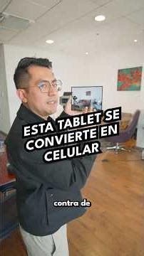 This tablet turns into a cell phone