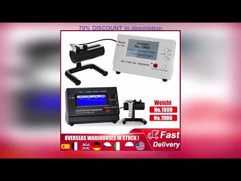 A must-have product! Weishi No.1000 No.1900 Timing Timegrapher High Accuracy Mechanical Watch Test