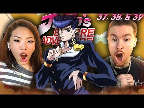 INSANE FINALE!!! 😱 | Jojo's Bizarre Adventure Part 4 Episodes 37, 38, & 39 REACTION