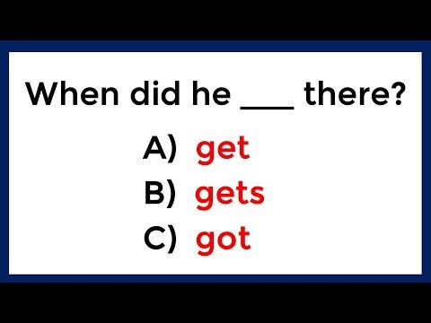 English Grammar Challenge | Can You Score a Perfect 100%?
