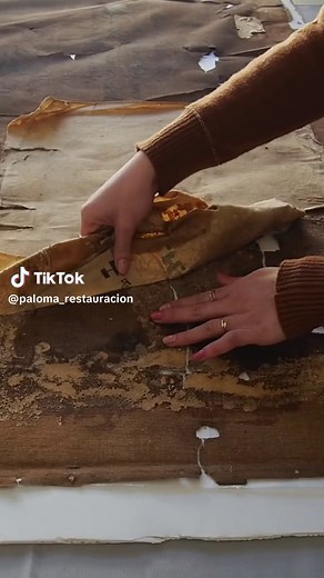 Restauración de Pintura de Óleo: Primera Parte de la Restauración