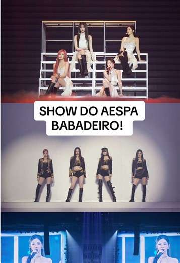 Show do Aespa: Drama e Whiplash ao Vivo!