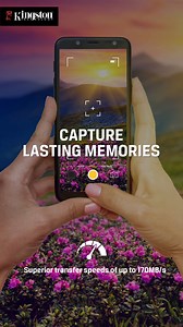 160K views · 105 reactions | Memories are timeless treasures, and with the Canvas Go MicroSD card, saving memories for a lifetime just became a lot easier! #KingstonIsWithYou kings.tn/SDCG3 | Kingston Technology | Facebook