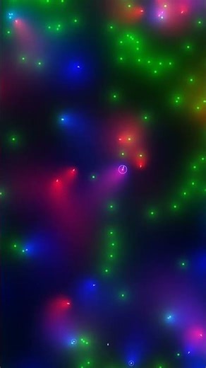 Predator–Prey Evolution Simulation #devart #simulation #evolution #ai