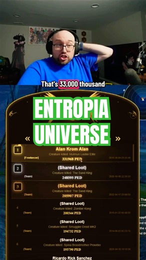 Trying Entropia! This MMO has a REAL MONEY economy?! 🤯 | #entropia #mmorpg #gaming #streamclips