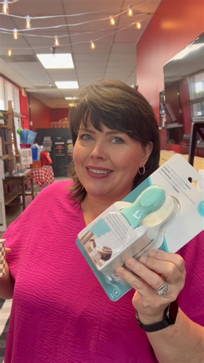 Hey Maymay! How do you use the We R Memory Keepers Scalloped Embossing Photo Corner Punch?? I thought you would never ask! You can purchase this cute corner punch on my website at https://bit.ly/3WtLpjN | Maymay Made It