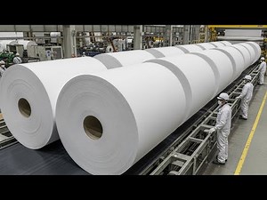 Inside a High-Tech Paper Manufacturing Factory You’ve Never Seen Before