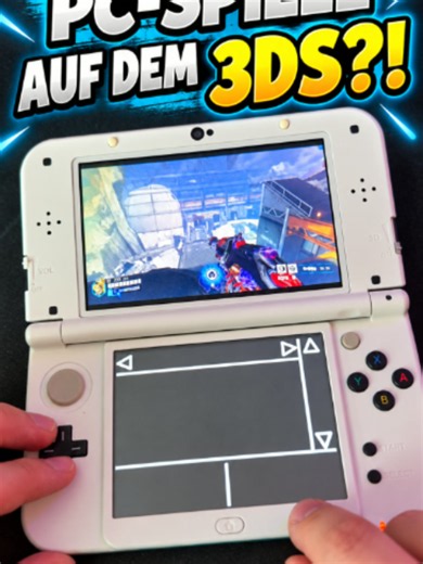 PC-Spiele auf dem Nintendo 3DS? Mit Sunshine und Moonlight funktioniert der Stream tatsächlich – nur die Steuerung ist noch etwas hakelig. 🎮 Würdest du das ausprobieren? #Nintendo3DS #PCGaming #RetroGaming #VitaRenew