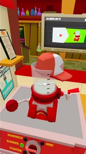 Cooking with a hat on | Job Simulator | #gaming #games #jobsimulator #cmulator #vrgames #simulator