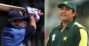 When Inzamam-ul-Haq bowled 'one of the biggest wides of all time' to Sachin Tendulkar - WATCH