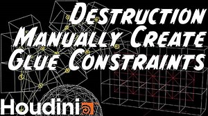 How to Create Glue Constraints From Scratch in Houdini