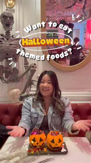 Halloween foods at the Sugar Factory