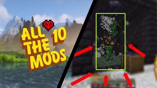 超BUG高效刷怪笼！All The Mods 10 极限生存！EP18