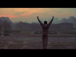 Rocky, Getting Stronger, Running up the stairs of the Philadelphia Museum of Art 1080p HD