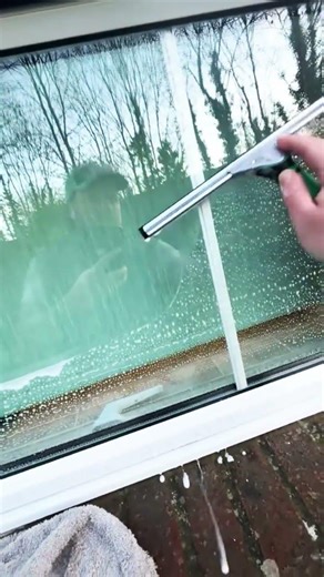 Window Clean Stick 🪟 | Easy Glass Cleaning Tool for Home | No Water Splash