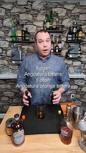 Make a Black Manhattan Cocktail