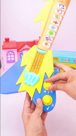 Baby Shark Big Show Electric Guitar Toys Satisfying Unboxing & Review ASMR Video #toys #babyshark