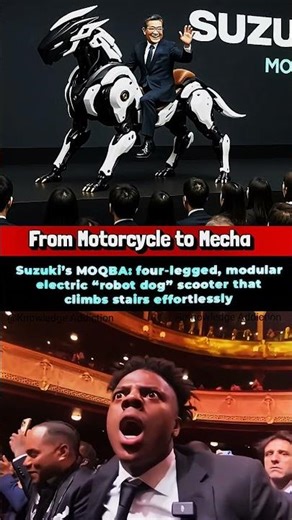 “Robot Dog on Wheels: Suzuki’s MOQBA