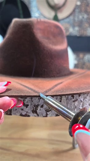 Gypsy Jaybird on Instagram: "Where there's smoke...there's magic being made 🪄 Wanna 🔥make🔥 some ✨️magic✨️?! 🪄Custom Orders are OPEN🪄 Direct📥Message for the deets💬 ✨ #GypsyJaybird #hattricks #HatTrickTrailer #customizedhats #paintedhats #burnedhats #hatbar #westernhats #hatstyling #magic #oneofakind #details #burning #smoke #createwithme #smallbusiness #ordersopen #individualfashion #artistatwork #uniquehats #madeforyou #slowfashion #supportthemakers #womeninspiringwomen #womensupportingwo