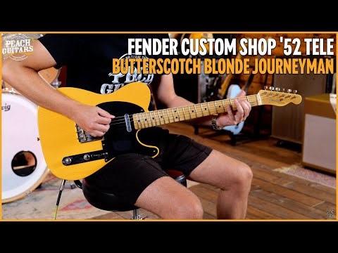 Fender Custom Shop '52 Tele Journeyman Relic Butterscotch Blonde