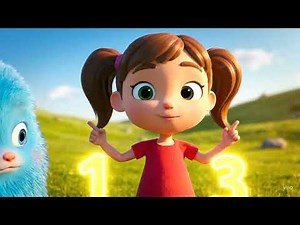 Let's Count to 3! 🎵 The 123 Song for Kids | Number Learning Cartoon | Giggle Garden