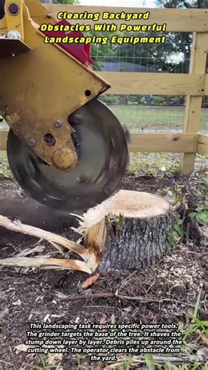 Clearing Backyard Obstacles With Powerful Landscaping Equipment