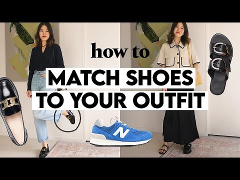 5 WAYS TO MATCH SHOES WITH AN OUTFIT | A Shoe Styling Guide!