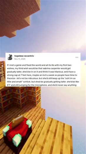 Imagine a 7ft Sabrina