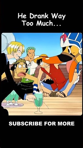 Karu Drank WAY Too Much...🤣 | One piece | #shorts #anime #onepiece #animeedit