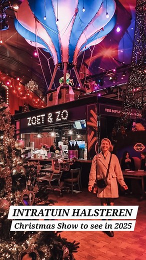 All important info here👇 🎄Kerstshow Intratuin Halsteren 2025, the Netherlands @intratuinhalsteren 📍Location: Intratuin Halsteren, Halsterseweg 65, 4661 KM Halsteren. 👉 Opening Dates: now - until early January 👉 Theme 2025: Inspired by Paris — Christmas planner “Sterre Twinkel” brings a Parisian Christmas world with Montmartre, the Eiffel Tower, and festive street décor. 👉 Admission: FREE 💫 Highlights - One of the largest and most elaborate Christmas shows in the Netherlands - Massive walk