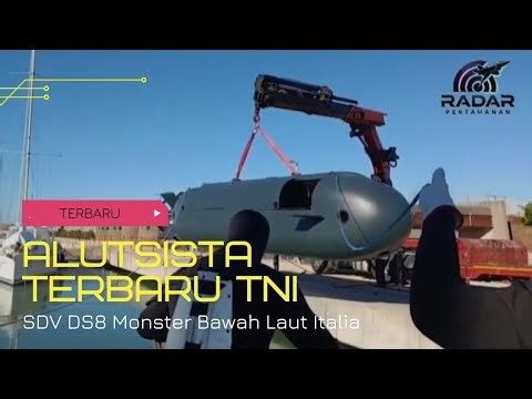 TERBARU! Bikin Tetangga Makin Panas; INDONESIA Kedatangan Monster Bawah Air" DRASS DS8 dari Italia"