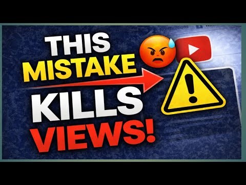 The one mistake is killing your YouTube impressions (Fix in 10 minutes) | Telugu