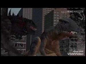 Gorosaurus vs Zilla Monster Skillet(leia a descrição)