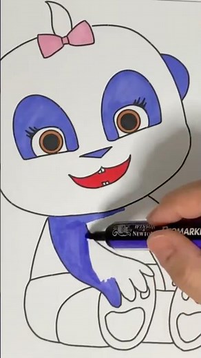 Drawing Lulu from Word Party #lulu #wordparty