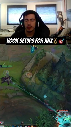 Thresh Hooks Set Up Jinx Triple 😱🪝 #thresh #jinx #leagueoflegends