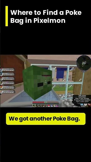 Where to Find a Poké Bag in Pixelmon