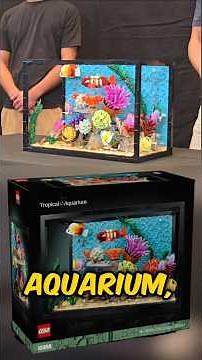 LEGO made an "affordable" Fish Tank?