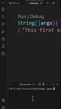 First java #coding #javaprogramming #computerscience #springplatform #javalanguage #promgramming