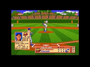 HardBall 94 ... (Sega Genesis) Gameplay