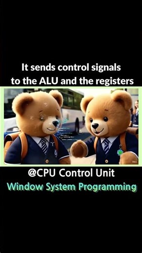 The Conductor of the CPU: What does the Control Unit do? #Shorts #coding #register #controlunit #cpu