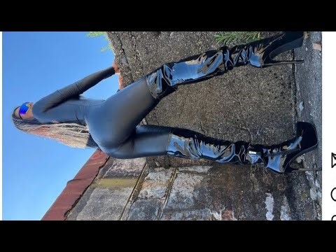 Most Favorite faux& latax leather leggings for women's// leather leggings// best leather pants