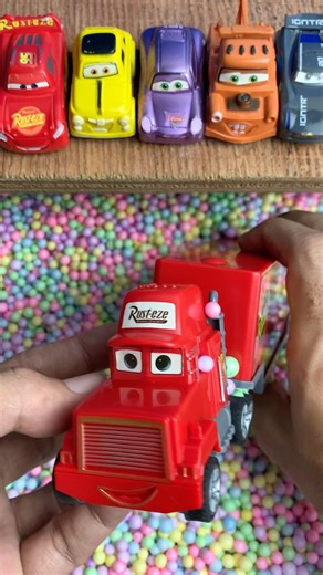 Hunting Cars Rust-eze team and McQueen Truck #shorts #shortvideo