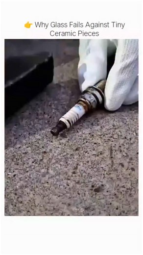 Science on Instagram: "Ever wondered how tiny ceramic pieces can instantly shatter glass without much sound? 🧪 The secret lies in ceramic’s extreme hardness and stress concentration. When ceramic fragments hit glass, they disturb its internal structure, causing rapid crack propagation and sudden failure. It’s not magic — it’s materials science in action. . . #HowThingsWork #ViralScience #TechAndScience #trending #explore"