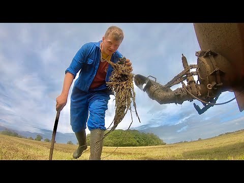 SLURRY KEPT GETTING STUCK ! NO GLOVES AVAILABLE !