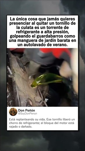 Explosión Refrigerante Culata